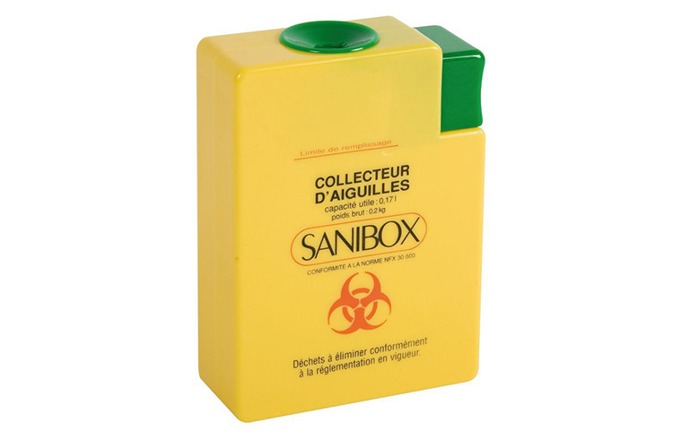 Collecteur d'aiguilles Sanibox