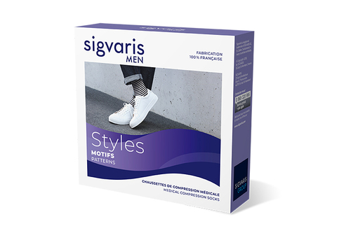 Chaussettes de contention Styles Marinière Homme